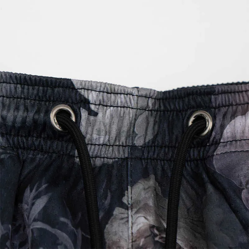 Männer Shorts 2022 Sommer Fiess Shorts Strand Hosen Basketball Training Straße Trend Schweiß Mesh Atmungsaktiv T221129_voghion.com