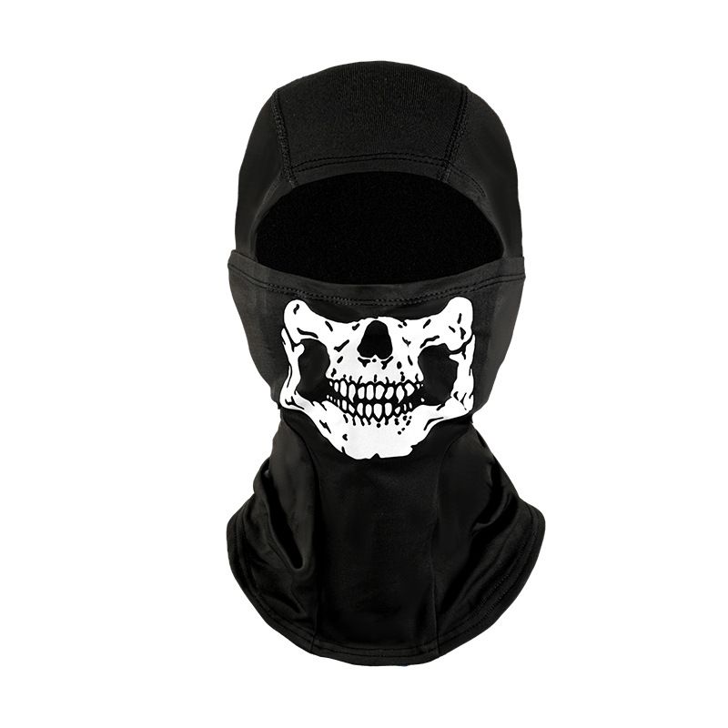 Halloween-Totenkopf-Kapuze, Winter-Reit-Kapuze, Fleece, kalt, winddicht, Gesichtsschutz, Skimaske_voghion.com