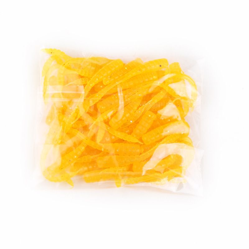 Köder Weicher Köder 0,4 g/4,5 cm Weicher Wurmköder Madenwurm Roter Wurm Fischköder 50/Beutel Angelausrüstung Produkte_voghion.com