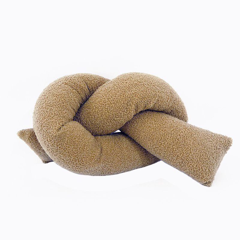 Nordic Boho Knot Pillow - Unique Shape Decorative Throw Pillow For Sofa/Bed/Bay Window_voghion.com