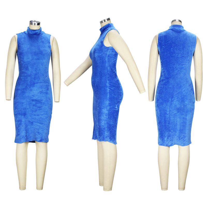 Abbigliamento donna temperamento abito e cappotto due pezzi moda transfrontaliera ampio lungo cardigan velluto completo_voghion.com