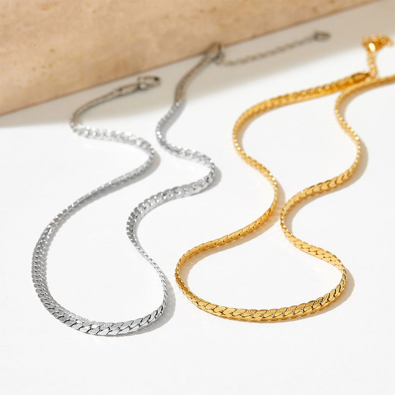 Women's Jewelry Stainless Steel Cuban Link Chain Bracelet Necklace Set, Punk Hip Hop Style, Durable Electroplated Finish, Star Moon Cloud_voghion.com