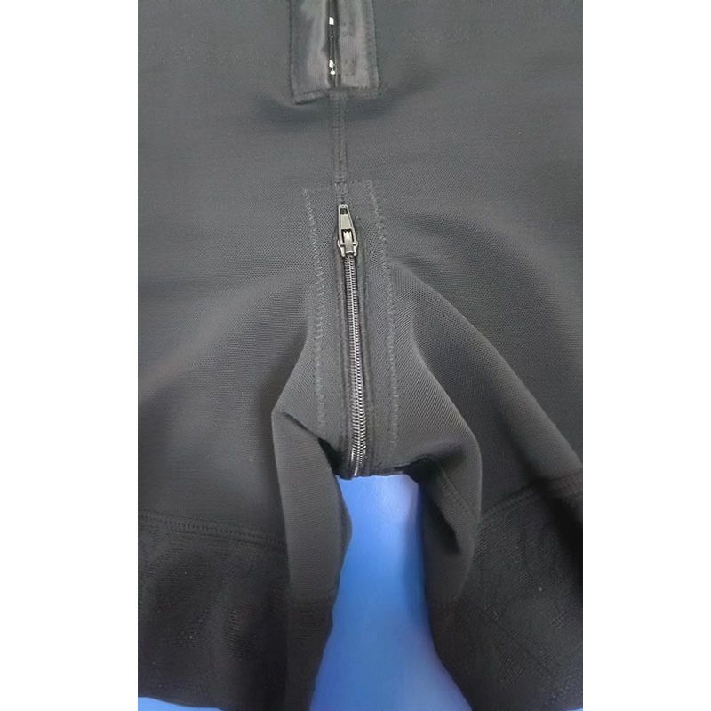 Corset european și american nou, dintr-o singură piesă, cu patru piepți, întăriți pentru ridicarea șoldurilor, corset contractant pentru burtă, body modelat din dantelă_voghion.com
