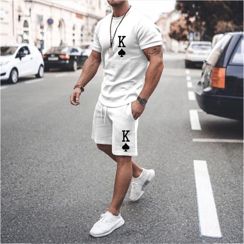 Letni zestaw męski Slim Fit 2023, modny, swobodny, dla mężczyzn_voghion.com
