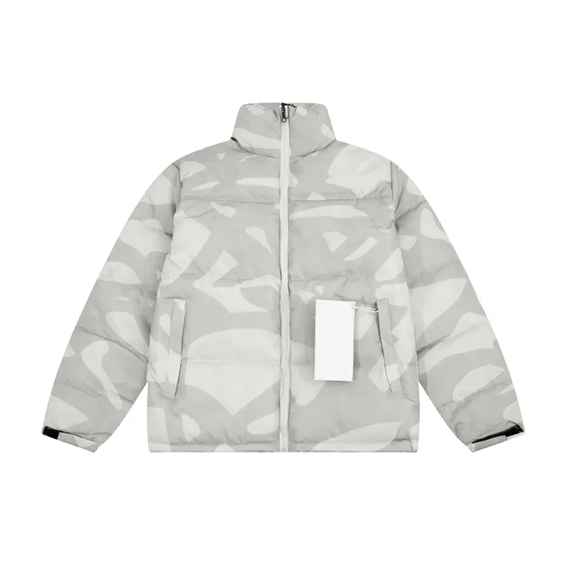 Giacca invernale con cappuccio da uomo e da donna, con ricamo a giunture, calda, parka, piumino da uomo, con stampa di lettere, capispalla, colori multipli_voghion.com