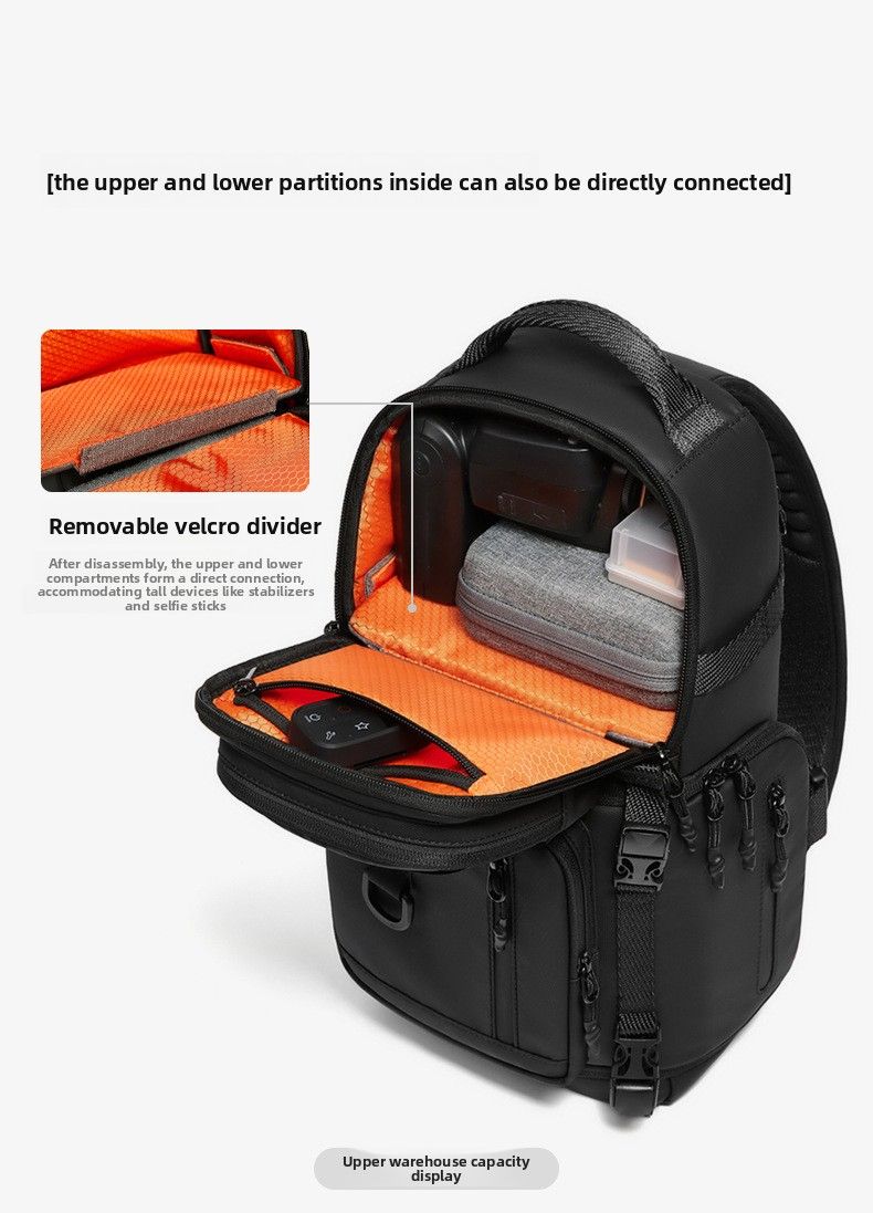 Tactical Shoulder Photography Outdoor Lightweight Digital Waterproof Multifunctional Mirrorless Crossbody Camera Storage_voghion.com