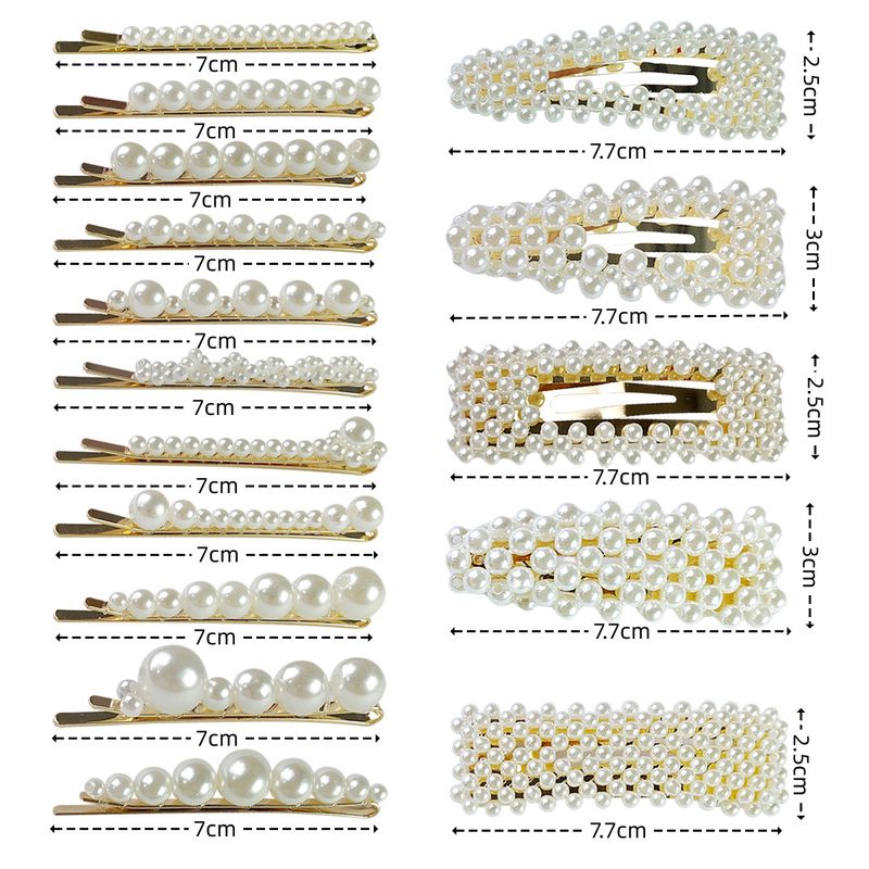 Accessori di vendita caldi Pearl Pan Bb Filo di pesce per capelli spezzati, Clip per bordo con frangia intrecciata a mano su una linea_voghion.com