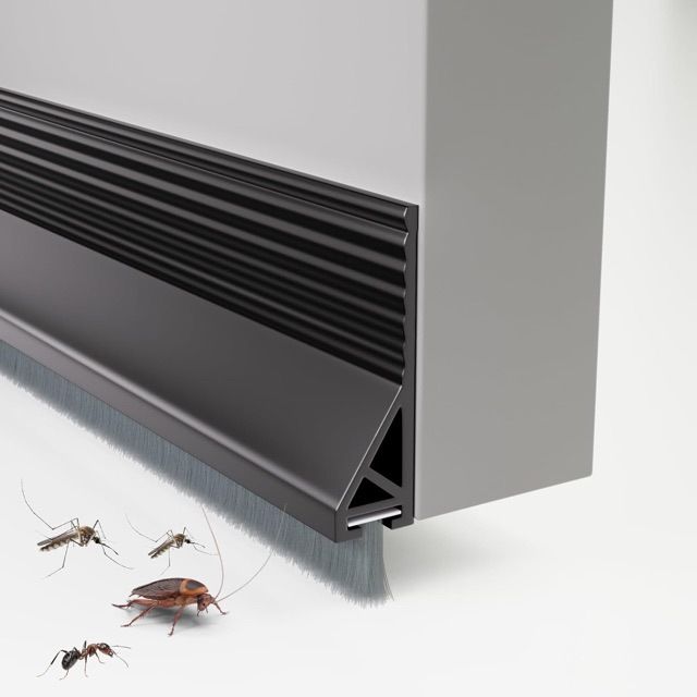 Door Bottom Sealing Strip Single Top Strip No Glue Silent Door Seam Sound Insulation Insulation Insect-proof Sealing Bedroom Windshield Sound_voghion.com