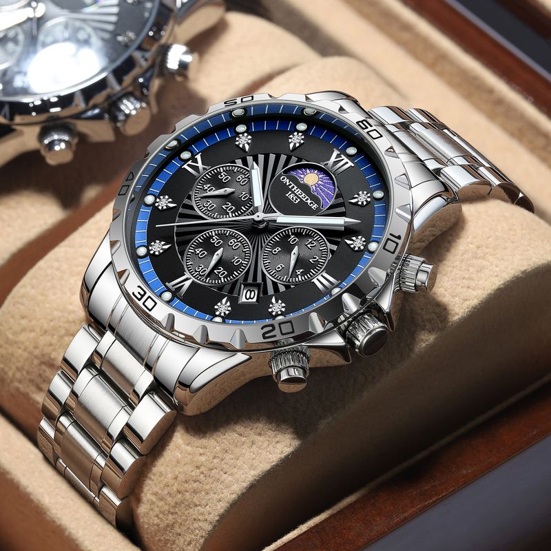 Hot Selling Popular 2024 Men's Sports Multi Functional Non Mechanical Quartz Watch, Personalized Business Watch_voghion.com