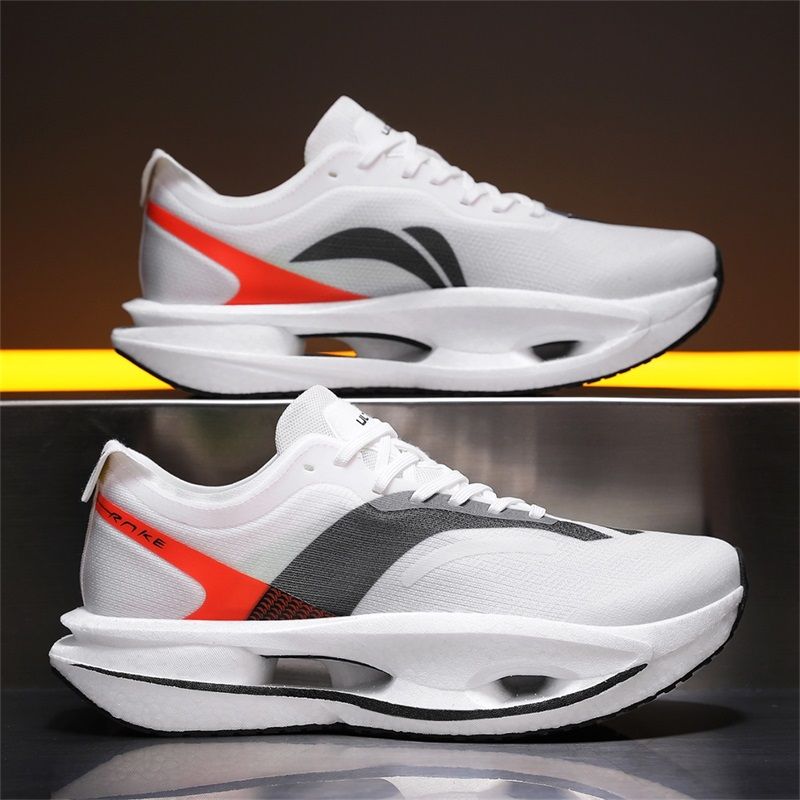 Herren Laufschuhe Damen Trainer Race Atmungsaktive Paar Sneakers Herren Sneakers Schnürschuhe mit Zehendämpfung für Herren Carbon Plate_voghion.com