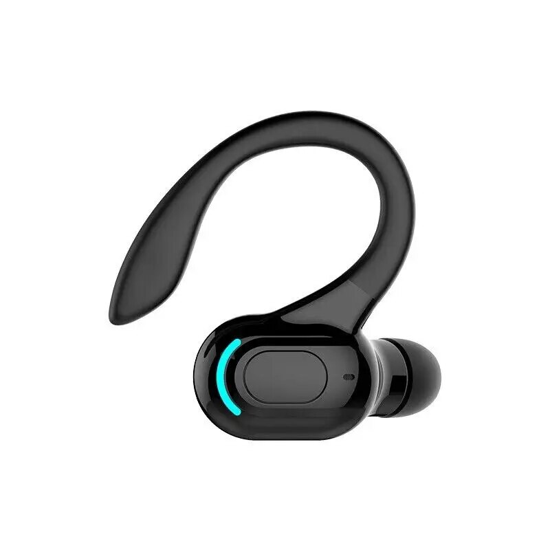 Bluetooth 5.2 Earphone Waterproof Wireless Headphones with Mic Mini Ear Hooks HiFi Stereo Music Earbuds for Phone Gaming_voghion.com