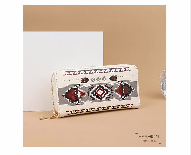 Torby damskie Nowa krótka damska portmonetka w stylu nadrukowanej torby do przechowywania Duża pojemność z wieloma przegródkami na karty Mini torba na karty_voghion.com