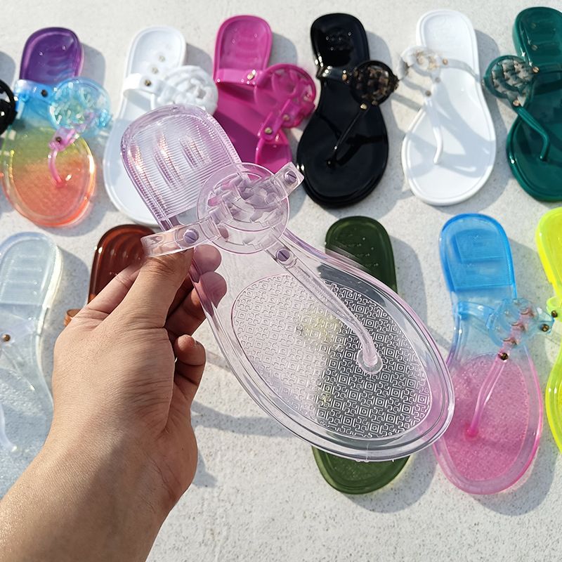 TB Sandaler Flip-Flops Dam Platta Tå 2025 Nya Strandtofflor_voghion.com