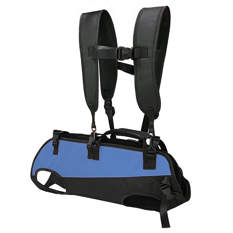 Dog Outdoor Horizontal Carry Multi-Functional Airborne Backpack Double Shoulder Strap Pet Portable Four-Legged Carrying_voghion.com