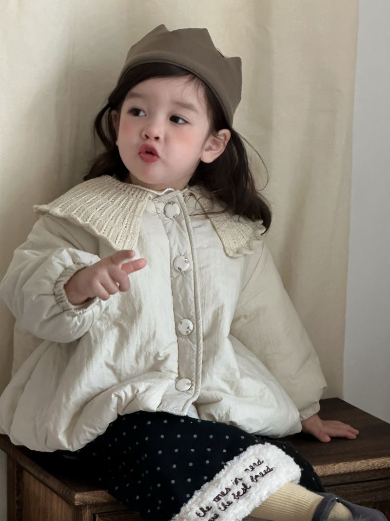 Alyce-xiyue1baobao Girls' Cotton Jacket 2025 Autumn Winter New Baby Clothes Thickened Warm Korean Style Children's Fleece Set_voghion.com