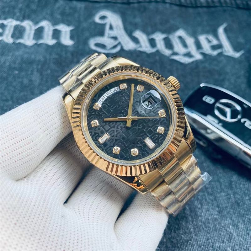 Laojia 40Mm Dual Calendar Men's 904L Automatic Mechanical Waterproof Watch Station West_voghion.com