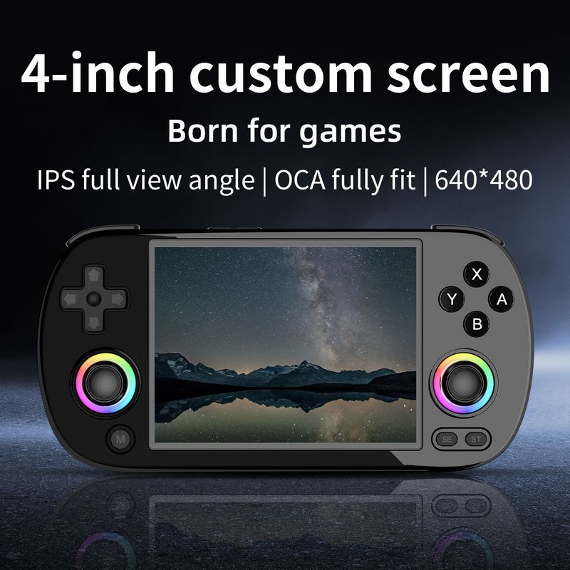 Anboni's new KRG 40xxh horizontal version, lightweight and open-source 4-inch with dual joystick ambient lighting,_voghion.com