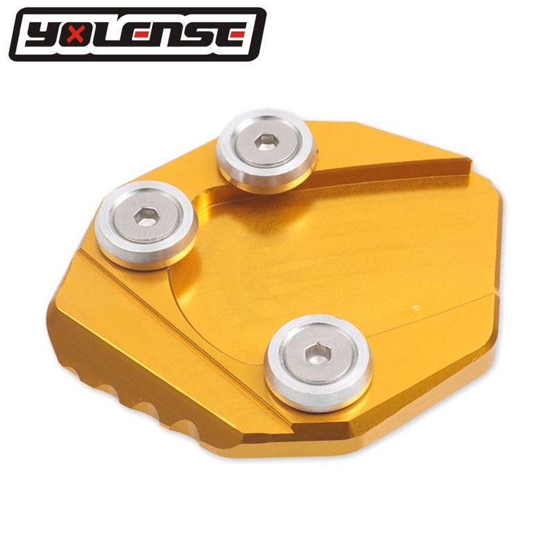 For GSX-S125 GSX-S150 GSX-R125 GSX-R150 Motorcycle Kickstand Foot Side Stand Extension Pad Support Plate Enlarge Stand_voghion.com