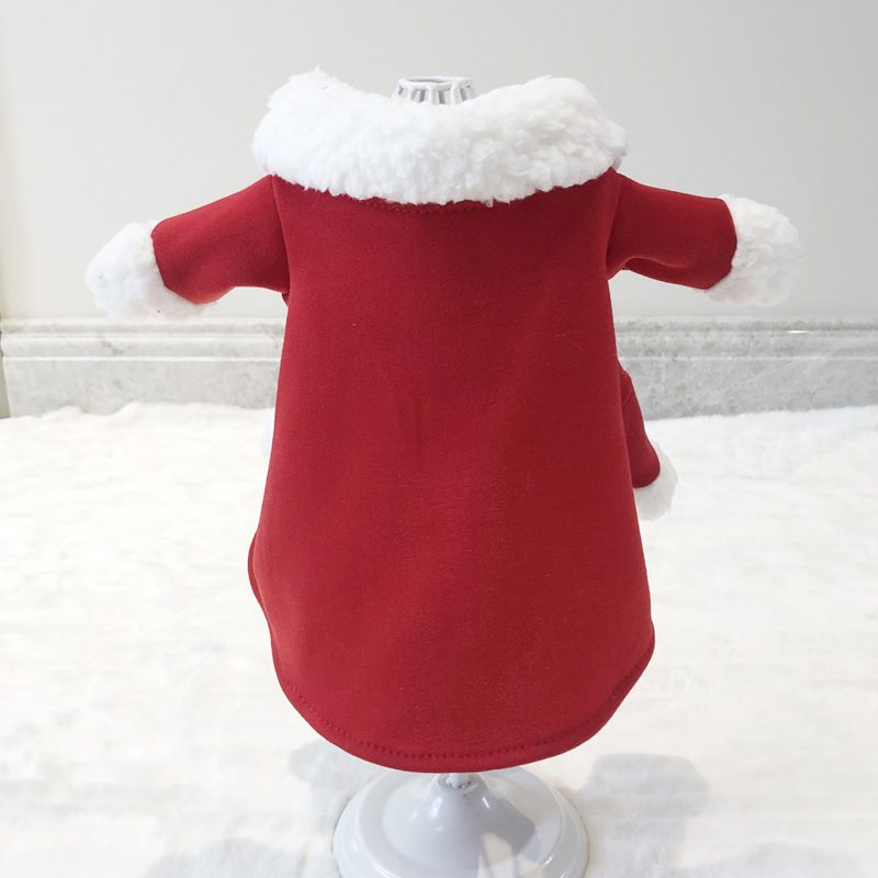 Weihnachtsmann Herbst Winter Katze Weihnachtskleidung Teddy Kleines Hundehaustier Transformationsoutfit_voghion.com