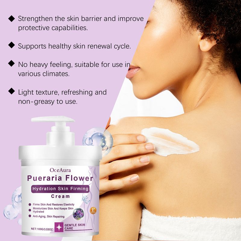 Crème hydratante Pueraria, lotion corporelle hydratante et hydratante pour le rajeunissement de la peau_voghion.com