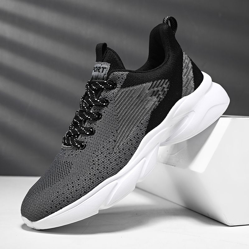 MAEDEF Baskets en maille pour hommes, chaussures de course légères et respirantes, confortables, tendance, décontractées, pour la gym et la marche, vulcanisées_voghion.com