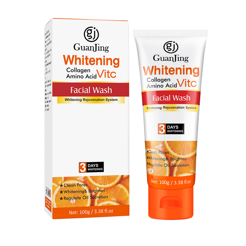 Schiuma di vitamine al collagene C Detergente viso detergente all'ollageno_voghion.com