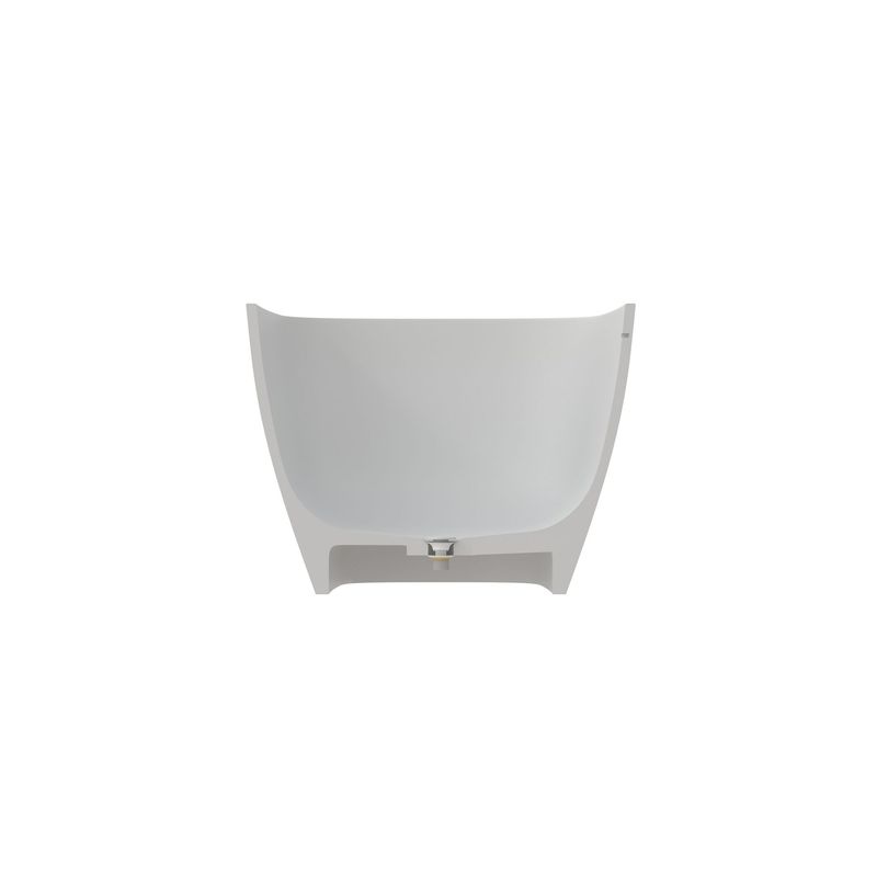 67" Solid Surface Soaking Bathtub_voghion.com