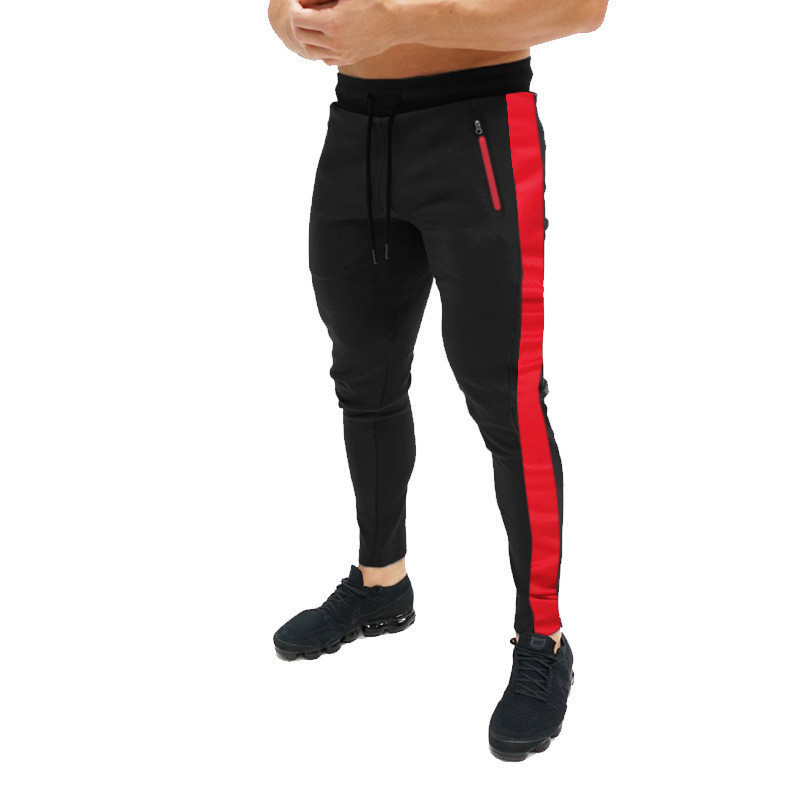 2025 New Sport Pants Men Running Pants With Zipper Pockets Men Training And Joggings Pants Casual Sportwear Pants For Men_voghion.com