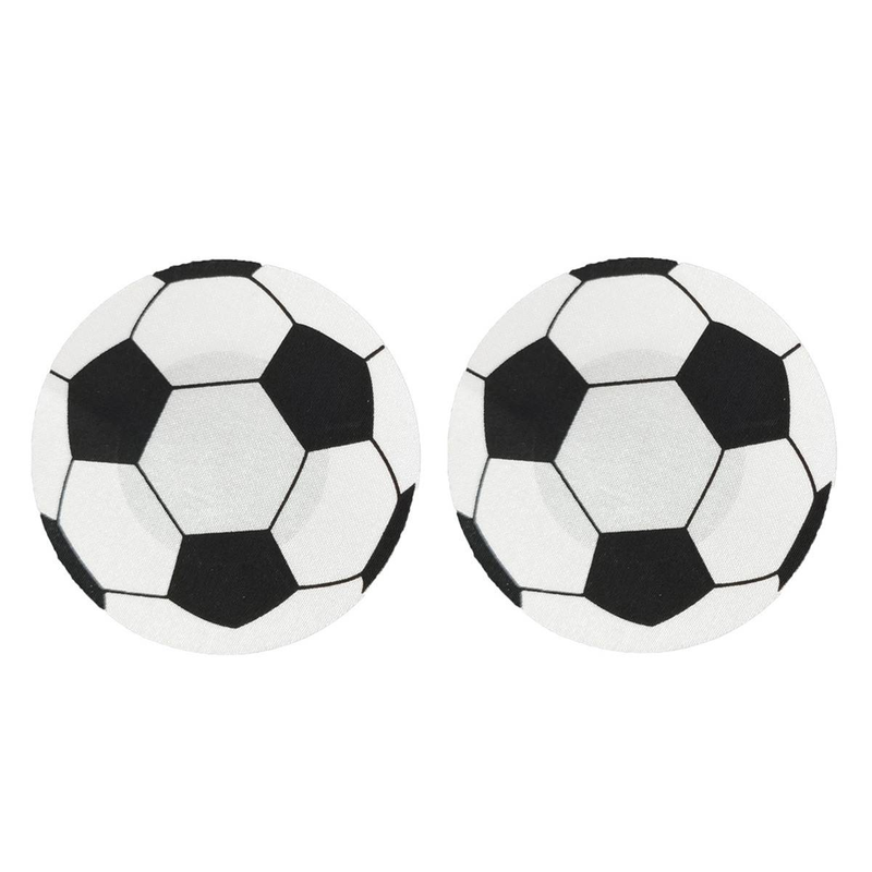 Directe levering van voetbalborstpatches op voorraad, ronde satijnen stoffen onzichtbare ademende traceless borstpatch, wegwerpbaar_voghion.com