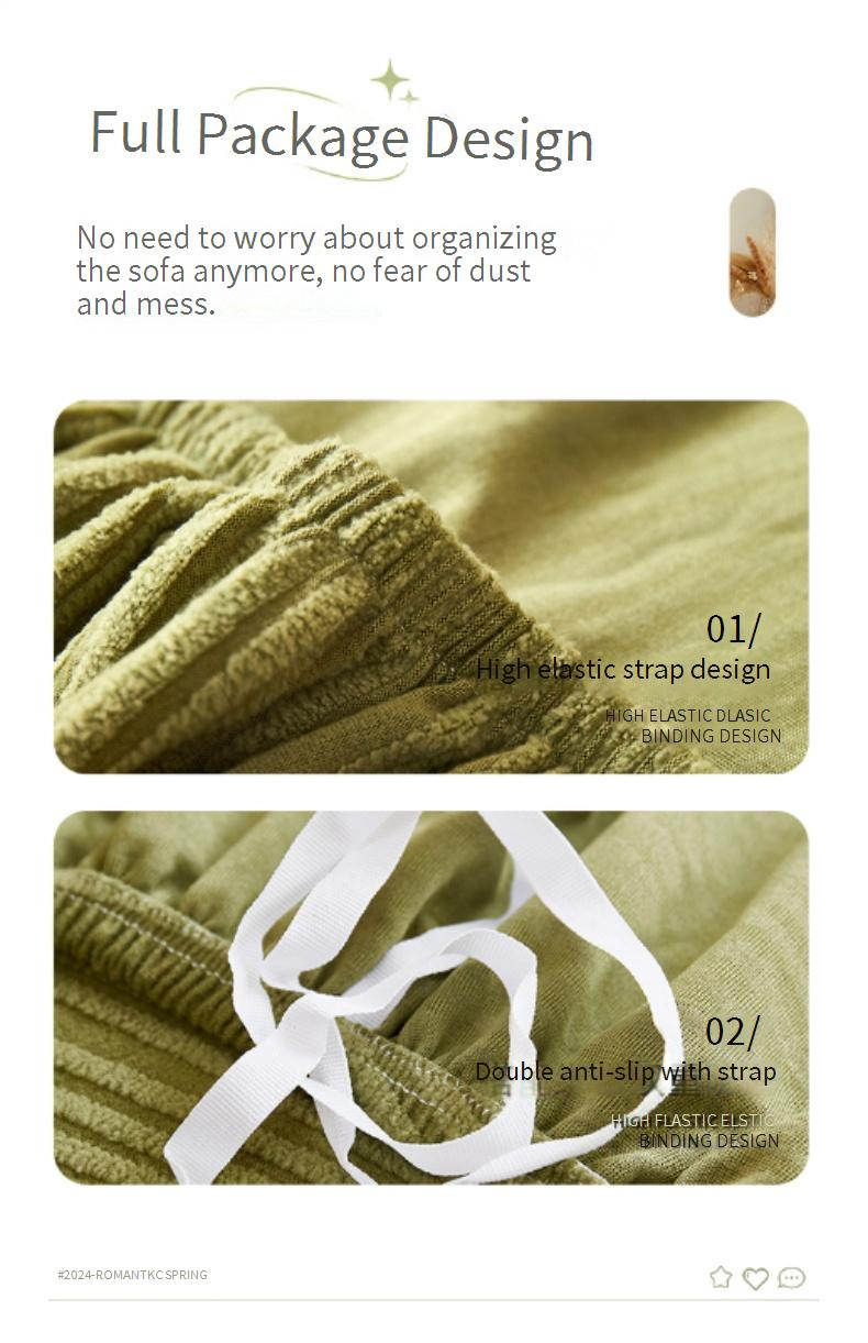 Husă de canapea tricotată Jacquard pentru grădină de acasă, stil nou 2025, pentru toate anotimpurile, dintr-o singură piesă, all-inclusive, universală, anti-zgârieturi de pisici_voghion.com