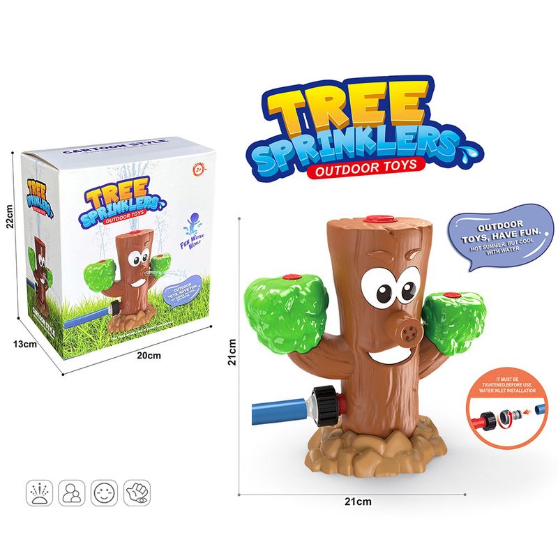 Tree Head Summer Outdoor Garden Sprinkler Zraszacz trawnikowy Zabawki do zabawy dla dzieci_voghion.com