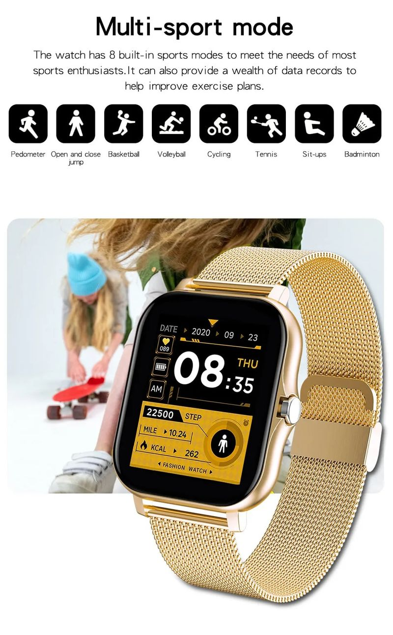 2024 ÚJ SmartWatch Android telefon 1.44" Színes képernyő Teljes érintőképernyős Egyedi tárcsázós Női Bluetooth Hívás Okosóra Férfiaknak_voghion.com