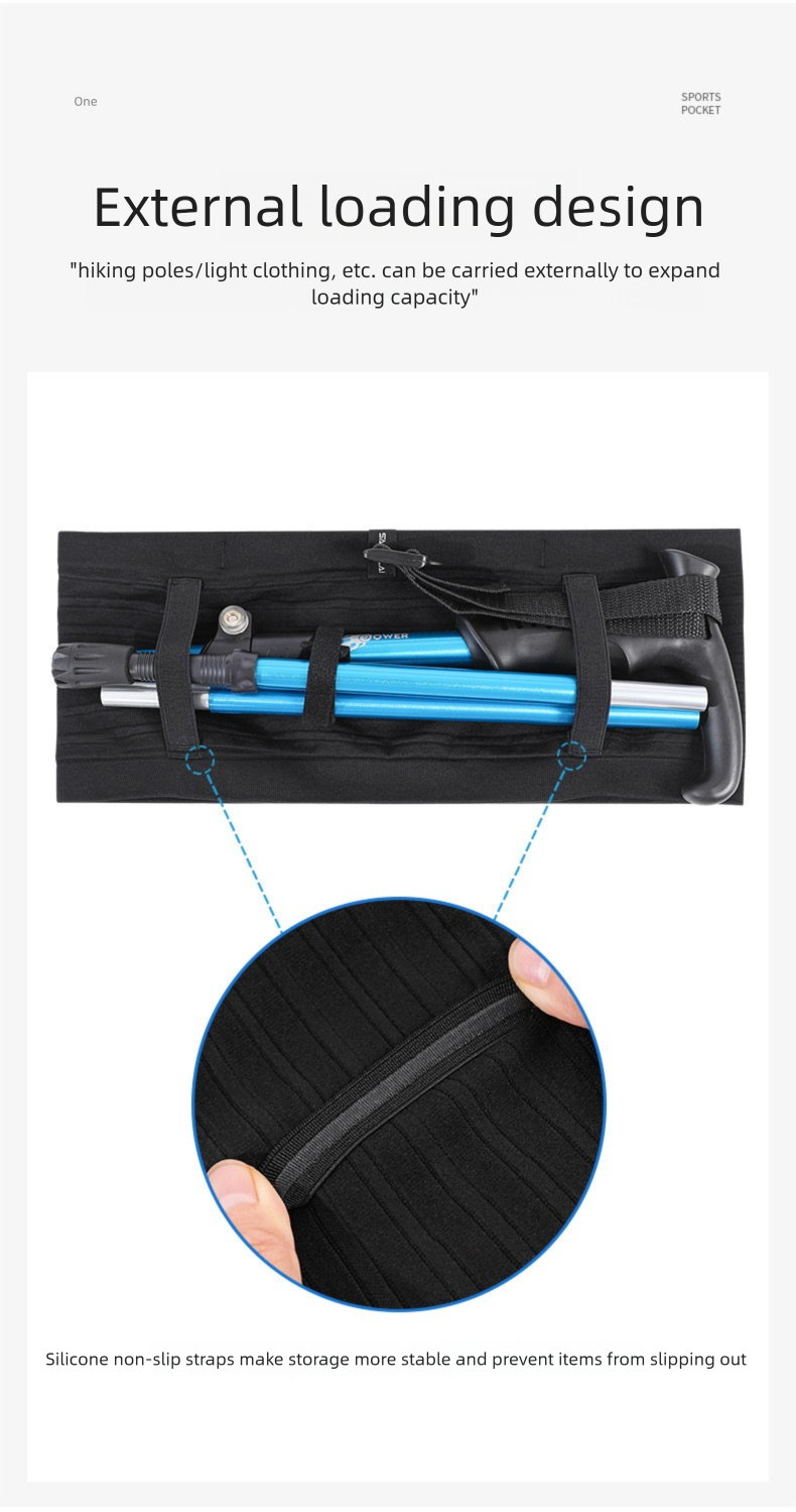 Leichte Lauf-Hüfttasche mit Trinkflasche für Damen und Herren, professioneller Sportgürtel, unsichtbar, ideal für Marathon und Trailrunning_voghion.com