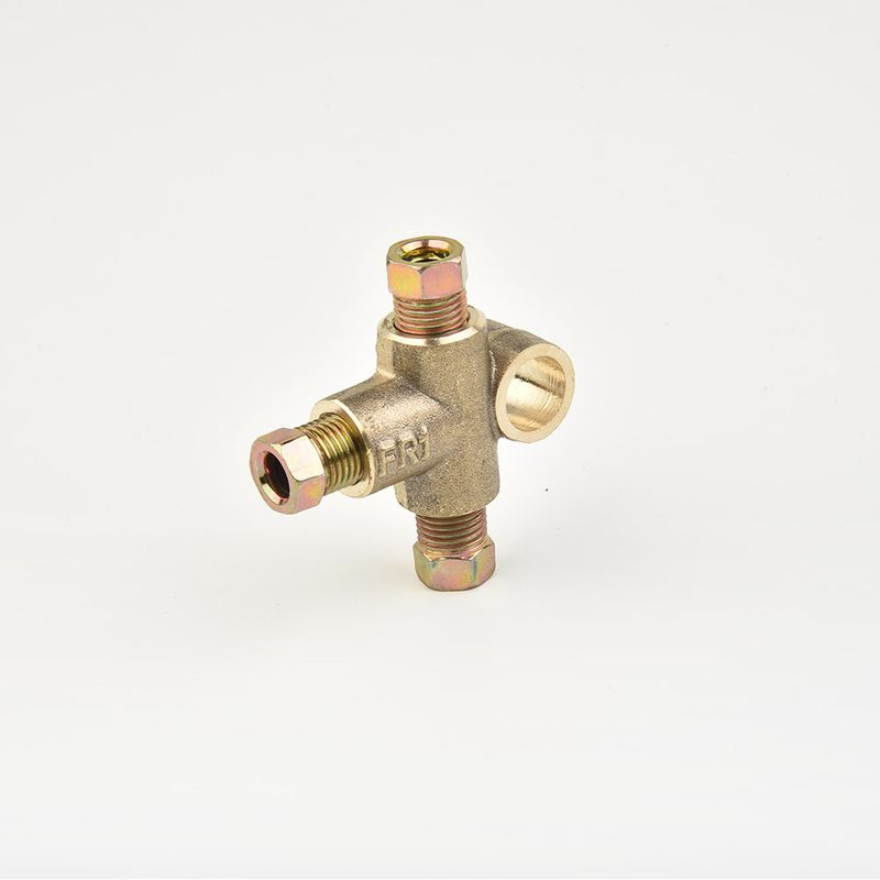 Unions Upgrade Your Brake System Way T Piece Tee with 3 Male Nuts Short Union M10 10mm for 3/16 Pipe_voghion.com