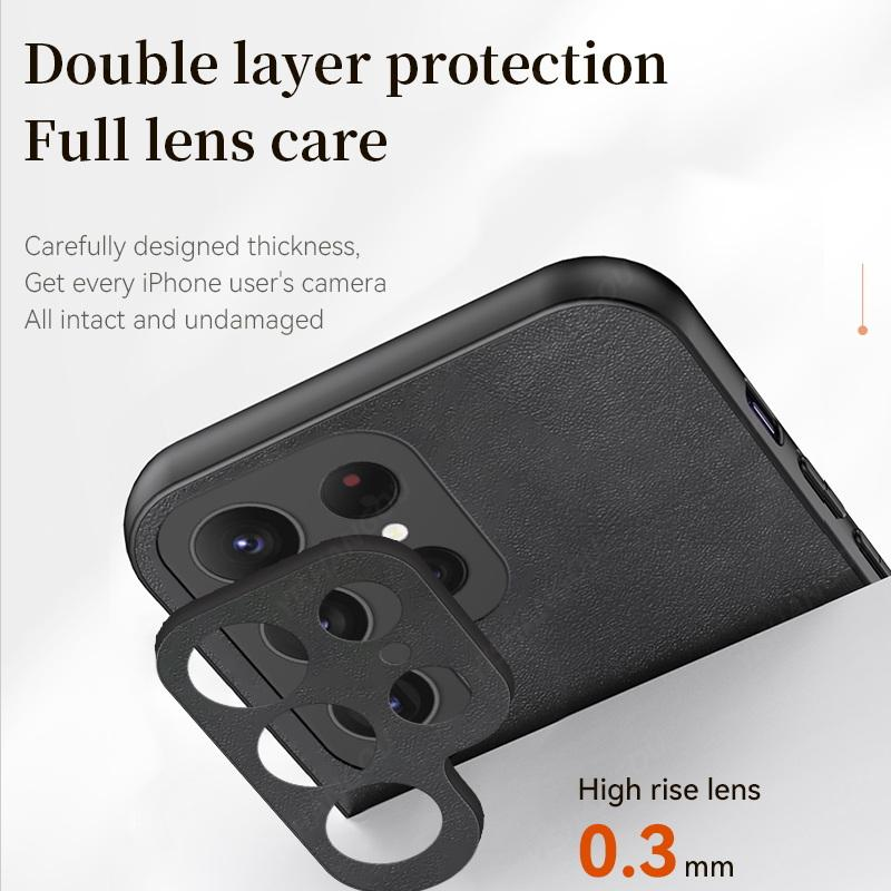 PU Leather Hybrid Case For Samsung Galaxy S23 S22 Ultra S21 Plus A14 A34 A54 5G A13 A32 ShockProof Skin Feel Touch Phone Cover_voghion.com