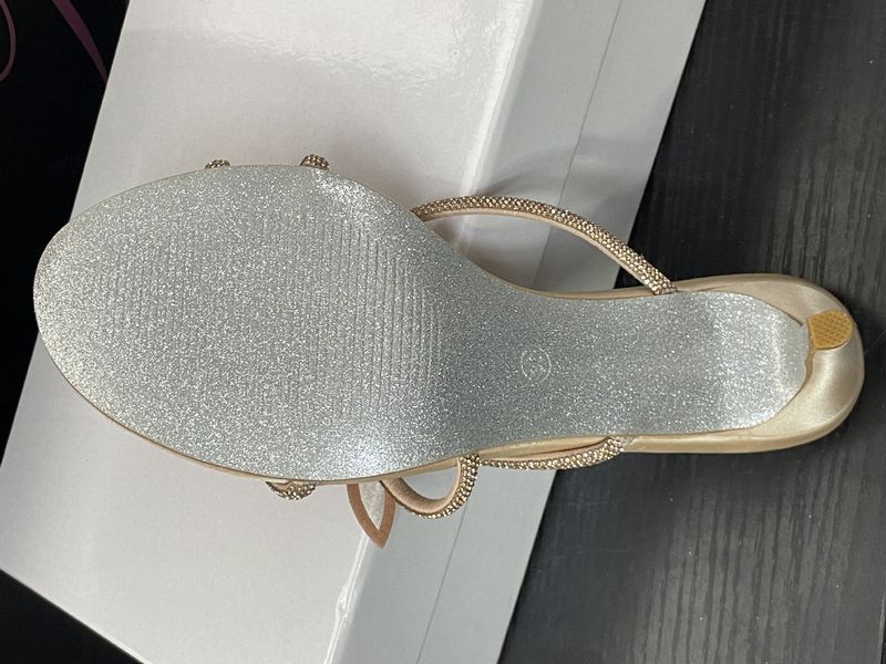 Neue runde kopf strass bogen high heel sandalen elegante temperament fee wind ein slip-on high heels_voghion.com