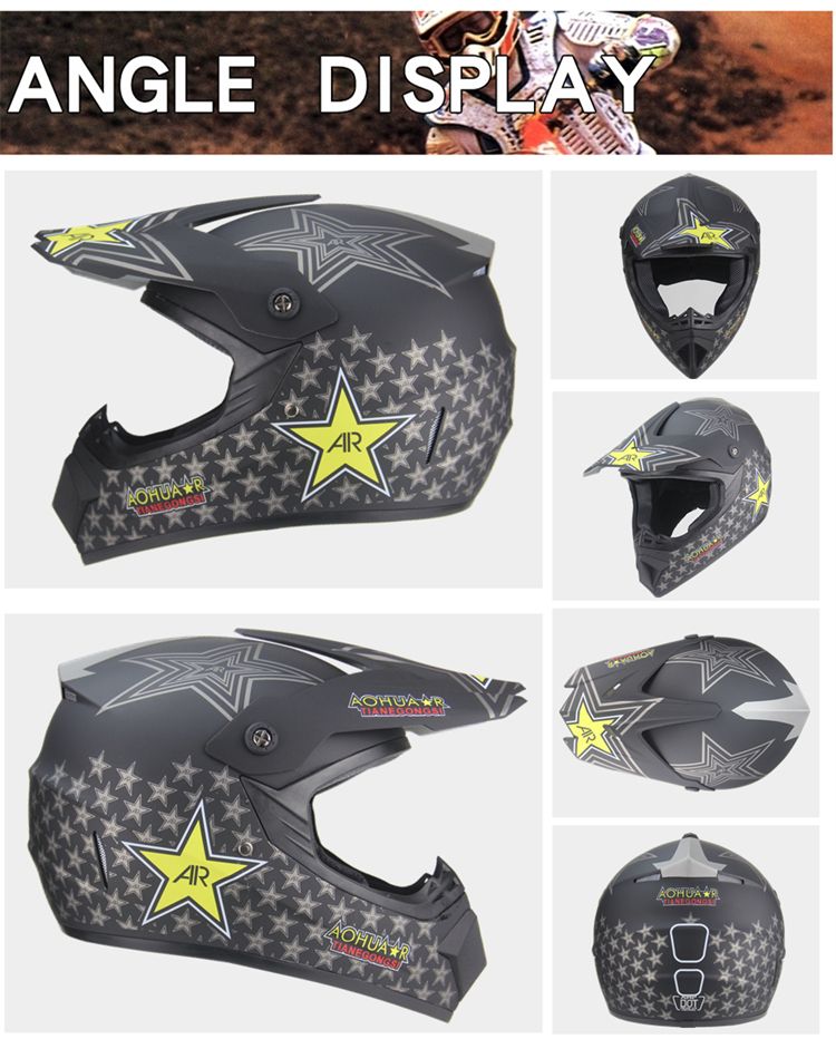 Casco integrale AMDH per mountain bike, discesa libera, cross-country, per uomini e donne, per adolescenti, tutto l'anno_voghion.com