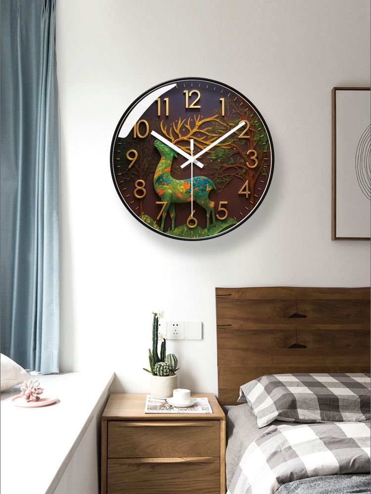 Yipula 7110 Orologio da parete al quarzo, semplice e moderno, per soggiorno, nuovo e creativo._voghion.com