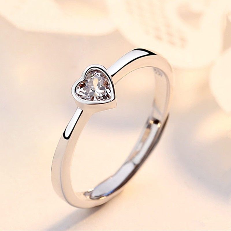 Streaming live di Moissanite per donna con corona a cuore, sei punte, zircone da 50 carati, anello di nozze con diamanti_voghion.com