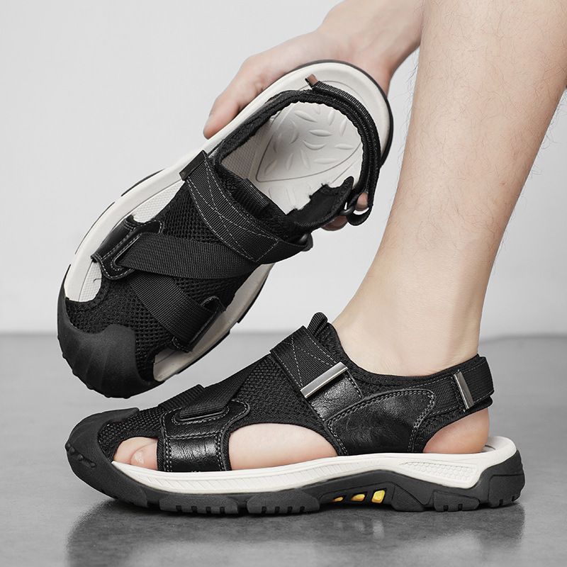 2025 Sommer Herren rutschfeste Sandalen Vielseitige, bequeme, hochwertige Outdoor-Strandschuhe_voghion.com