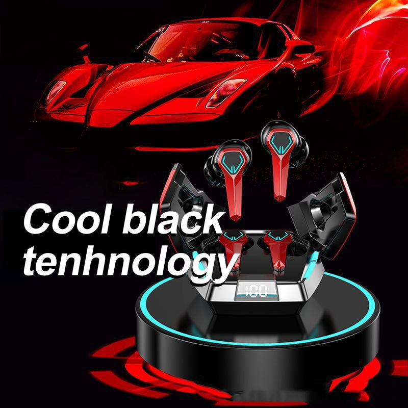 JX10 Bluetooth-oortelefoon In-ear Stereofonisch Handsfree Comfortabel Ruisonderdrukking Koel Ademhaling Licht E-sport Game_voghion.com