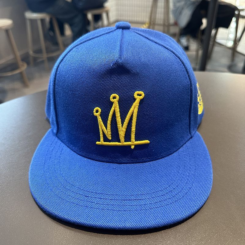 Hip Hop Men's Women's Flat brim Spring and Autumn Baseball Big Headed Street Dance Trendy Person Straight Board American_voghion.com