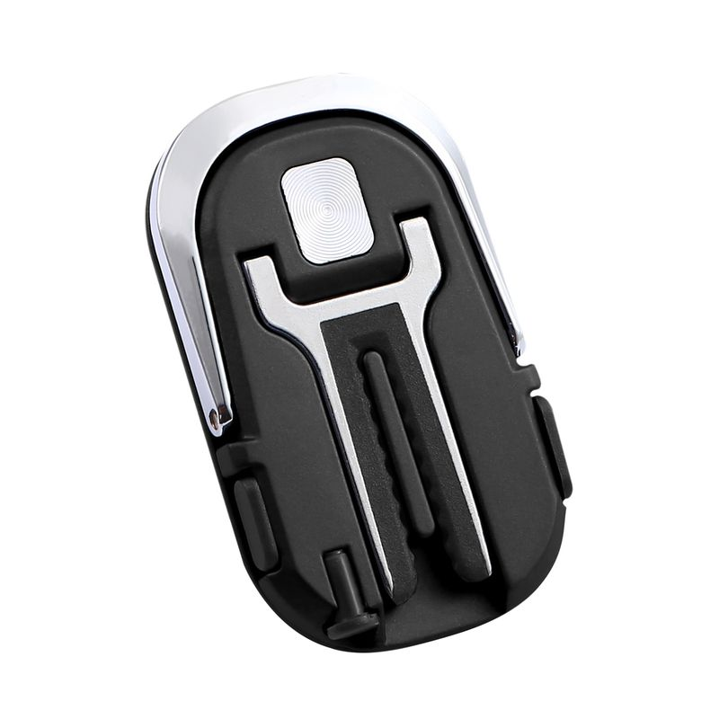 Večfunkcijsko vrtljivo zložljivo avtomobilsko držalo za telefon Kunjiuyou z obročkom za navigacijo-črno_voghion.com