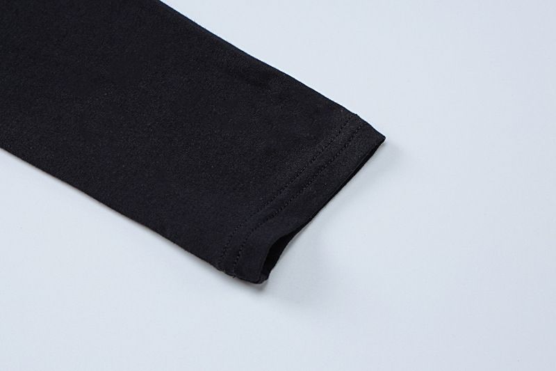 Damen Herbst Winter Neues modisches und personalisiertes Druckdesign, Spicy Girl Style Rundhals Langarm Slim Fit_voghion.com