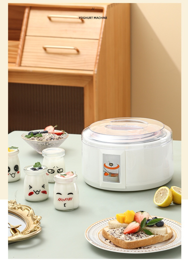 Yogurt Home completamente automatico 1.5L mini multifunzionale grande capacità vino di riso piccola fermentazione, tazza di divisione_voghion.com