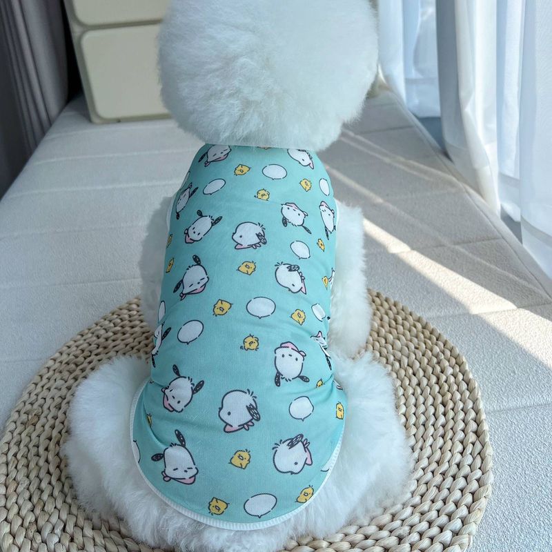 Dog Cooling Summer Golden Retriever Large Corgi Sun Protection Small Dogs Pet Clothes Cat Thin Anti-Shedding_voghion.com