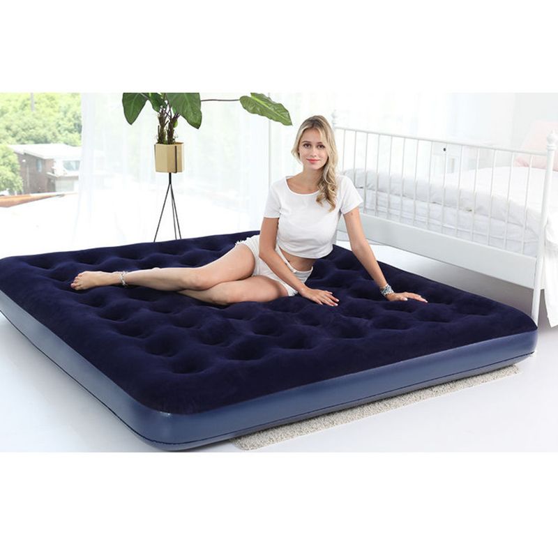 Matelas gonflable double pour la maison, matelas de couchage simple, tente d'extérieur, matelas de sieste, lit pliant_voghion.com
