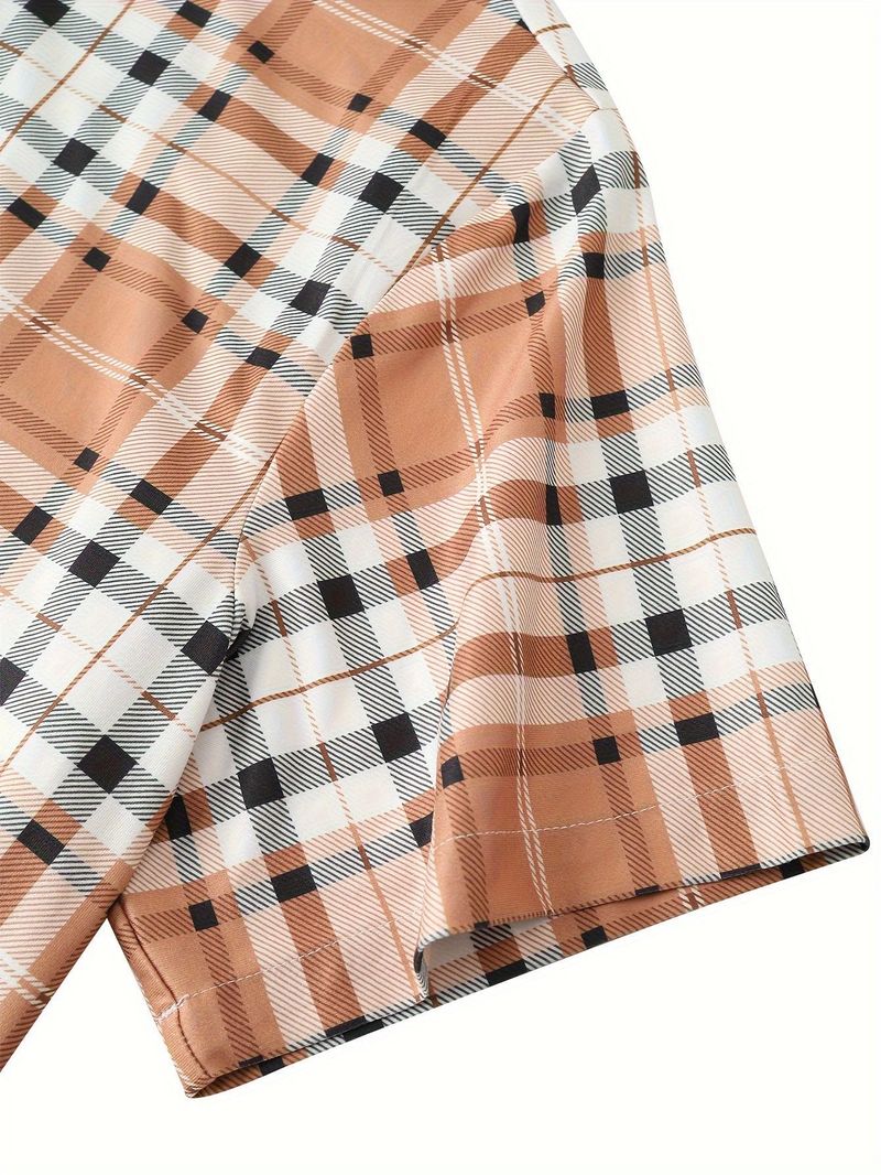 Camicie casual da uomo di New York Fashion Camicie a quadri alla moda_voghion.com