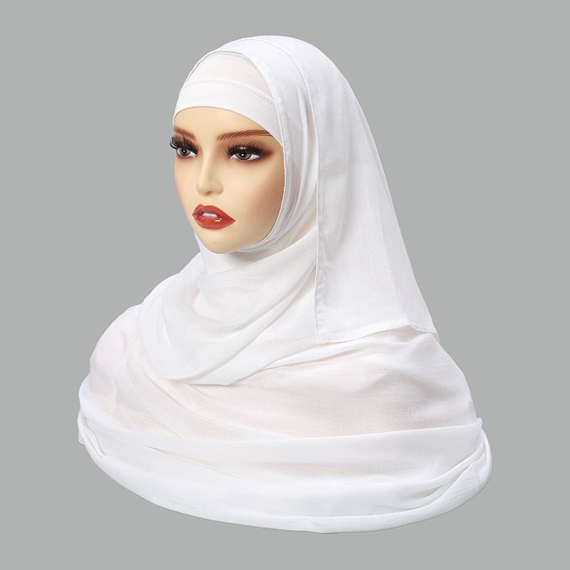 Sciarpe da donna, nuova combinazione di foulard e cappello in rayon a tesa larga, foulard da donna_voghion.com
