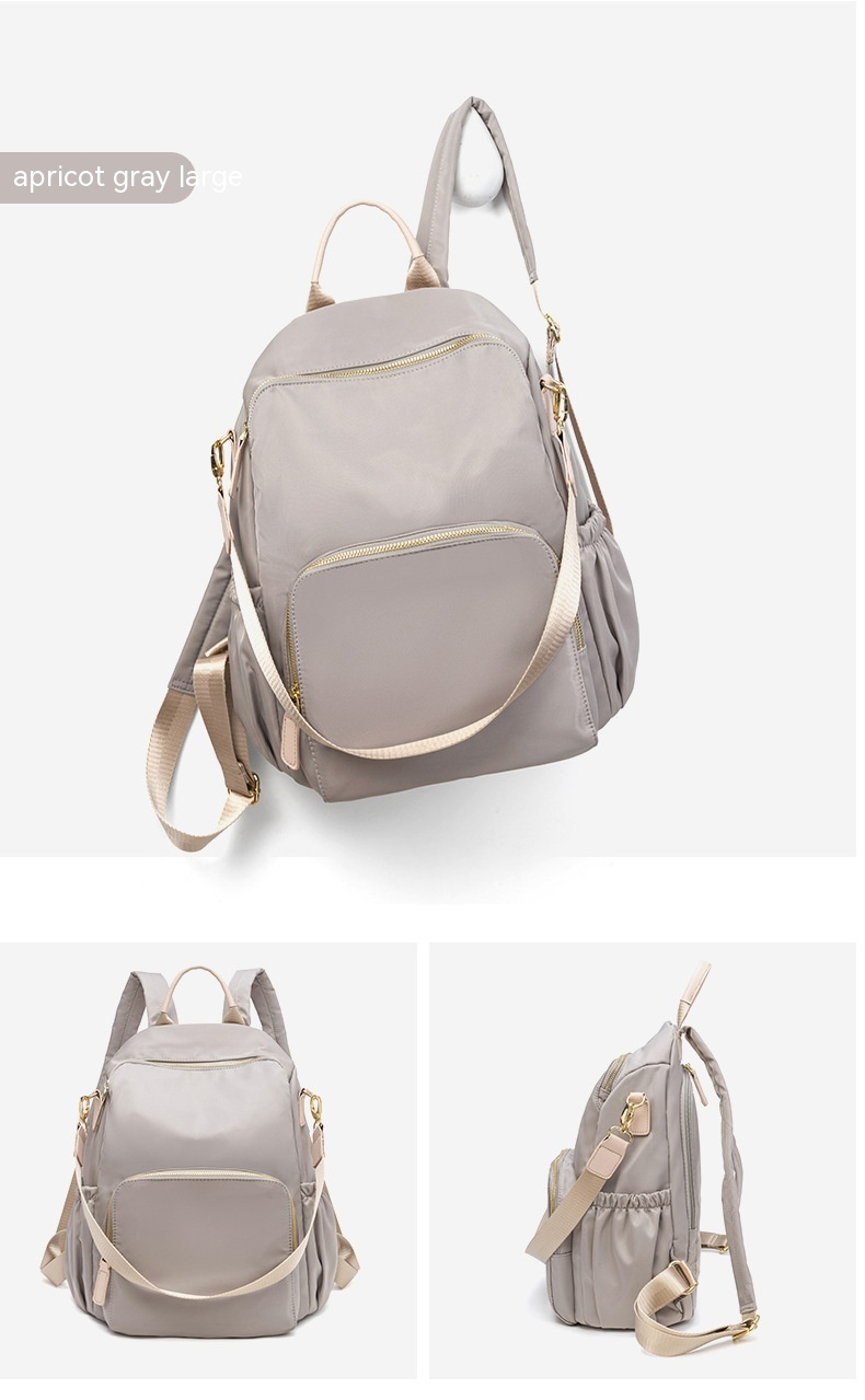 Backpack 2023 New Model Launched Versatile and Fashionable Large-capacity Canvas Small Backpack. Oxford Cloth Anti-theft School Bag_voghion.com